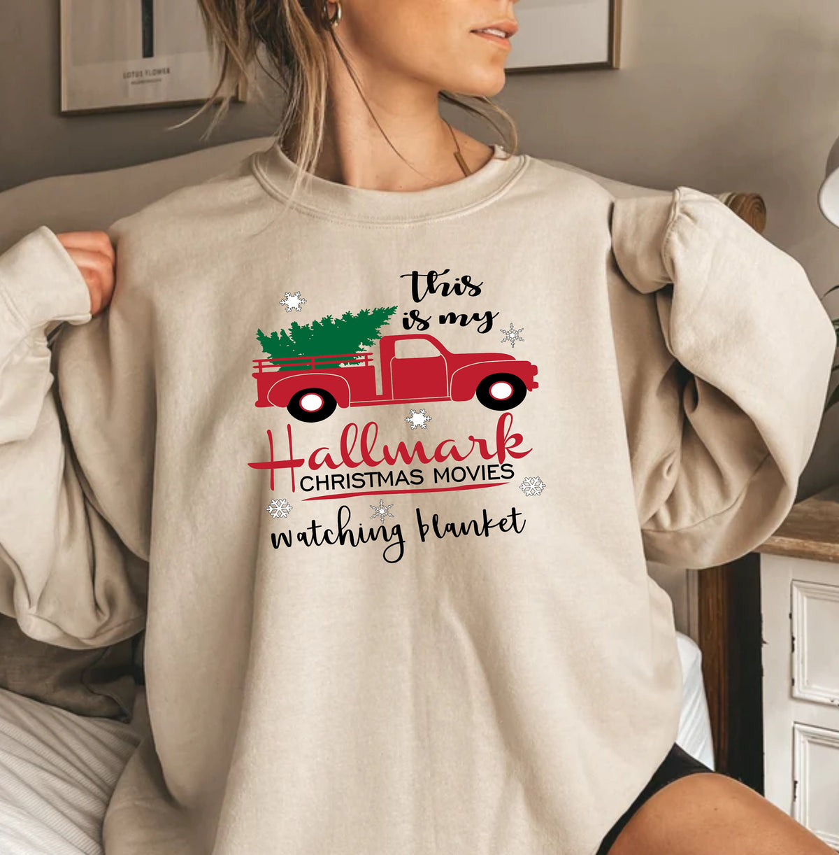 This is My Hallmark Christmas Movie Watching Sweatshirt