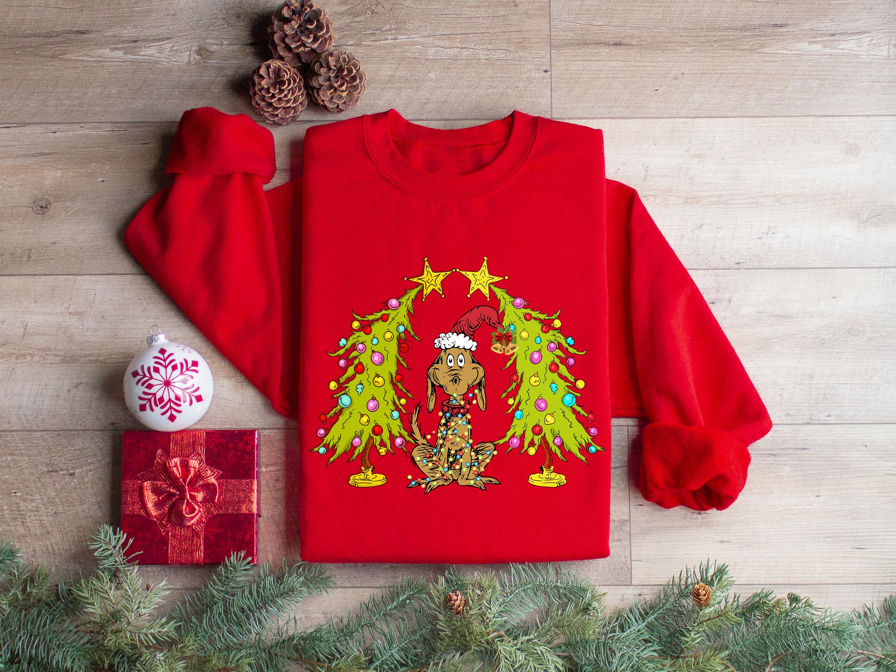 Whimsical Christmas Tree Sweatshirt