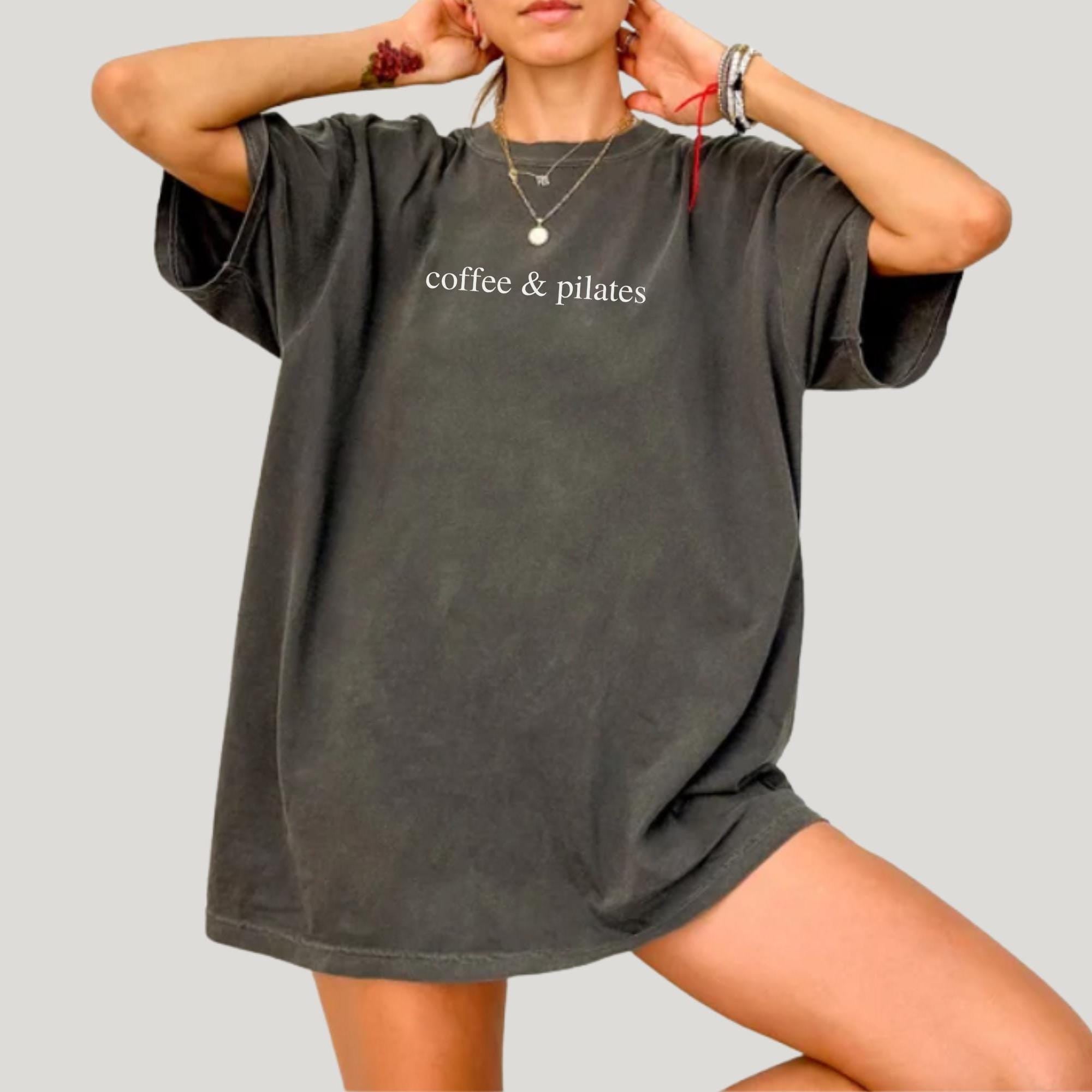 Coffee & Pilates Comfort Colors T-Shirt