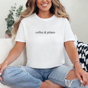 Coffee & Pilates Comfort Colors T-Shirt