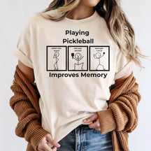 Comfort Colors Playing Improves Memory Funny T-shirt