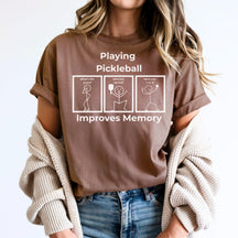 Comfort Colors Playing Improves Memory Funny T-shirt