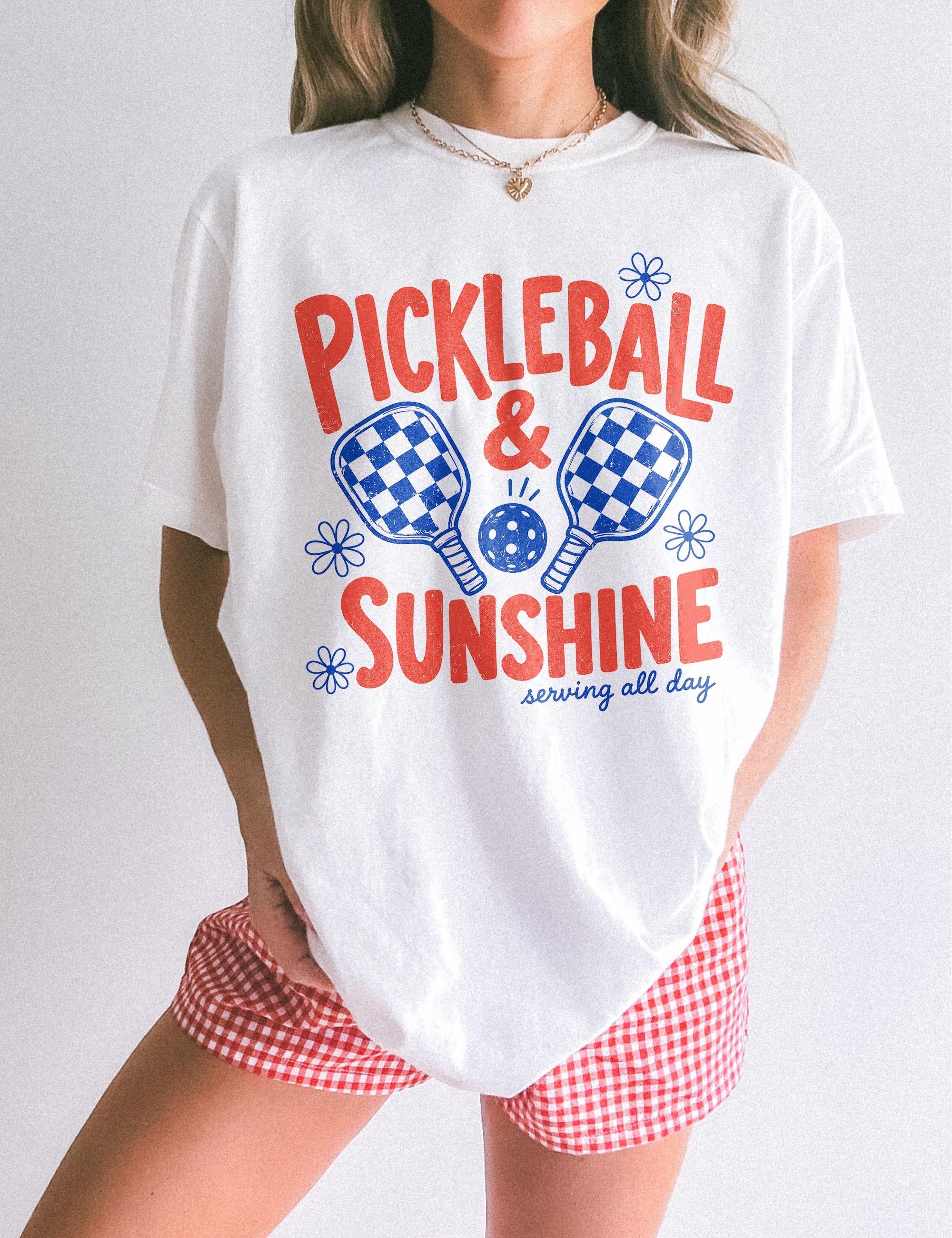 Comfort Colors Pickleball & Sunshine T-Shirt