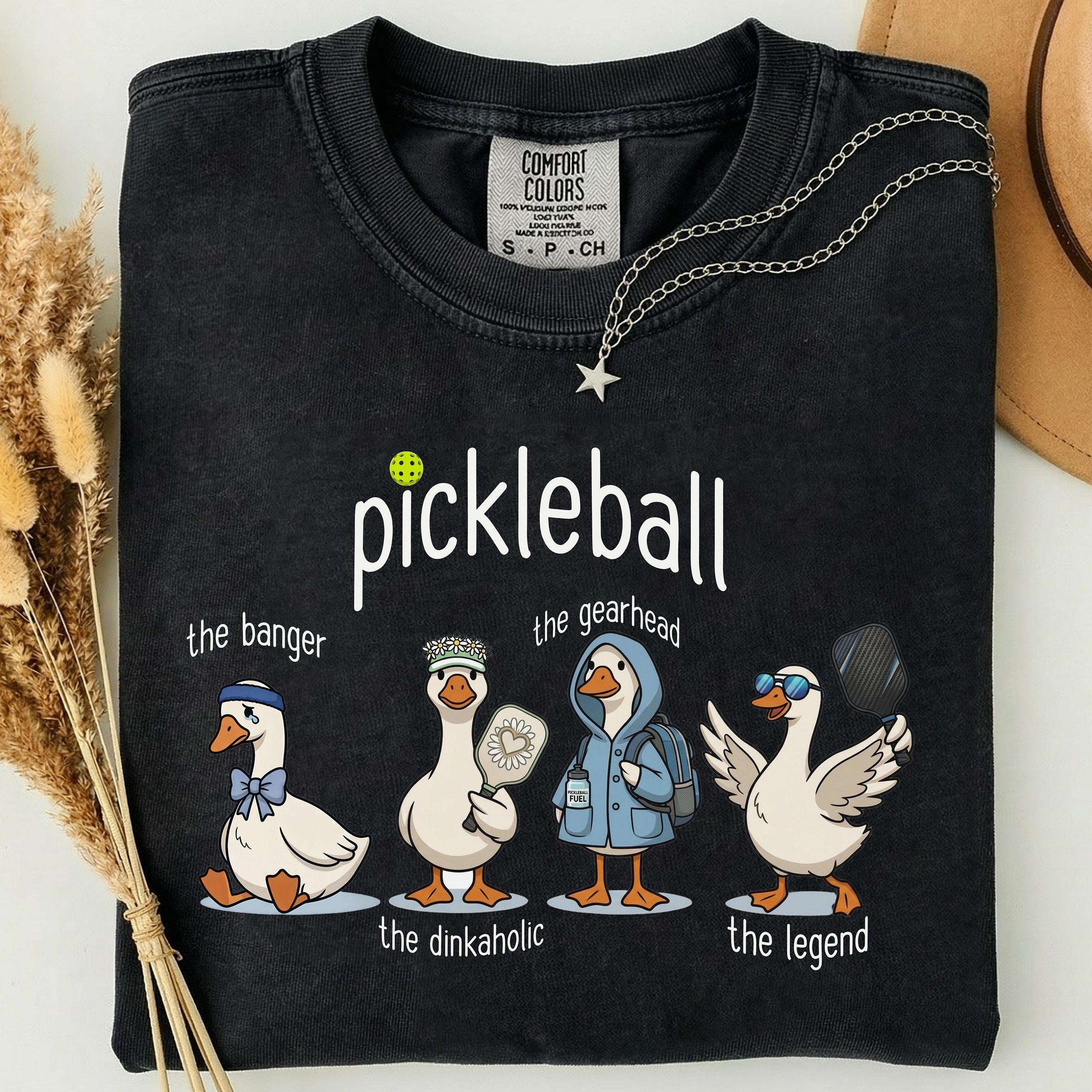Comfort Colors Goose Meme Shirt Vintage Pickle Ball League T-Shirt