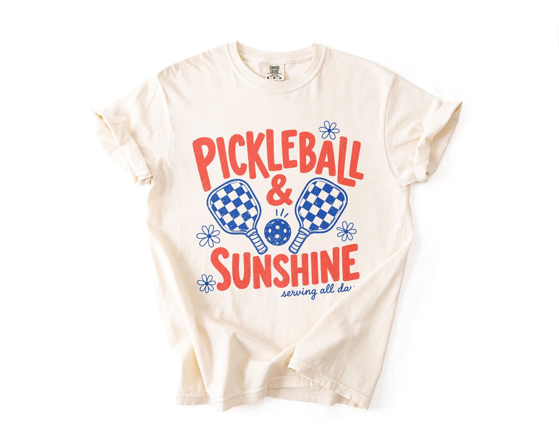 Comfort Colors Pickleball & Sunshine T-Shirt