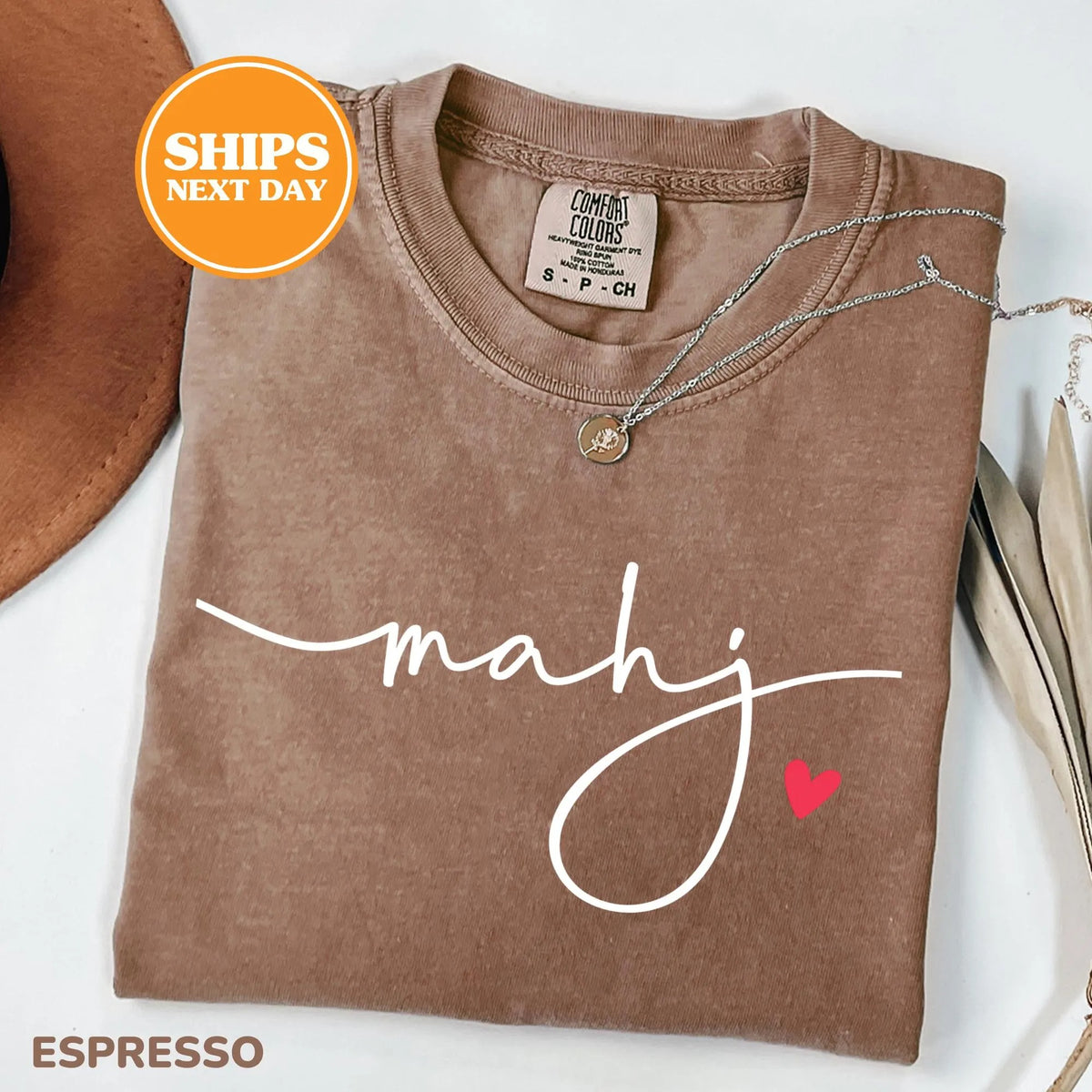 Comfort Colors Cute Minimalistic Mahjong T-Shirt