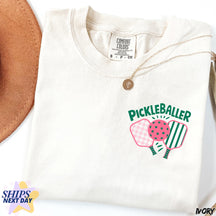 Comfortable Athletic Gift Sports Lover Pickleball Gift for Her T-Shirt
