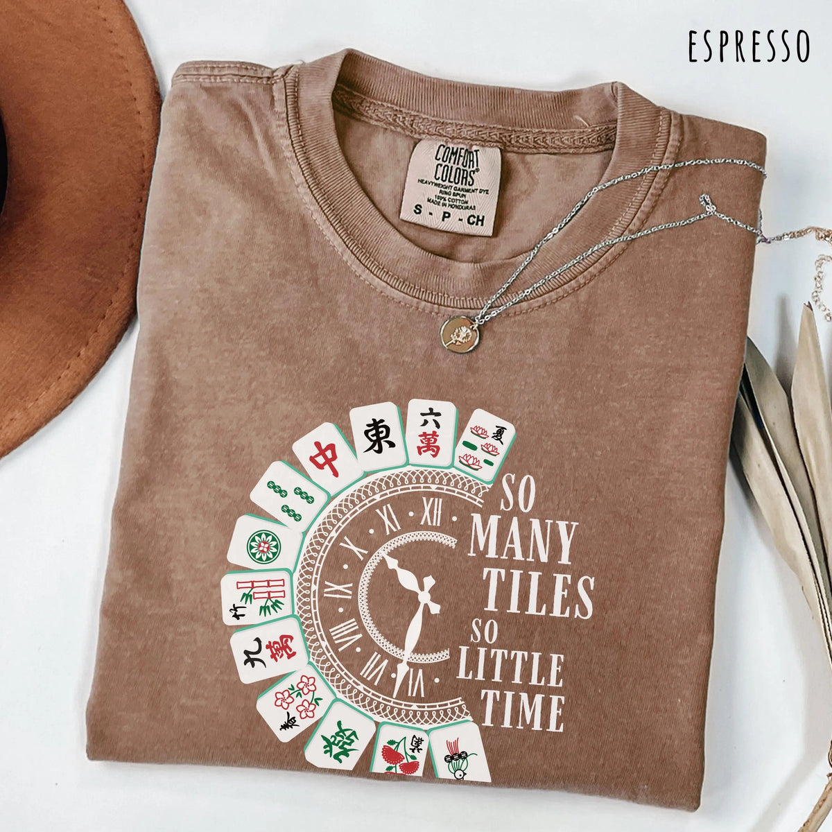 Comfort Colors  Funny Mahjong  So Many Tiles T-Shirt