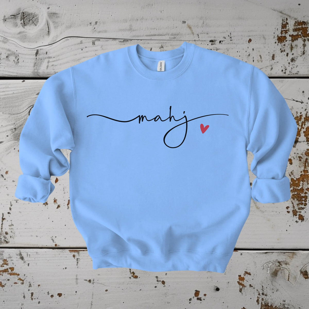 Cute Minimalistic Mahjong Sweatshirt