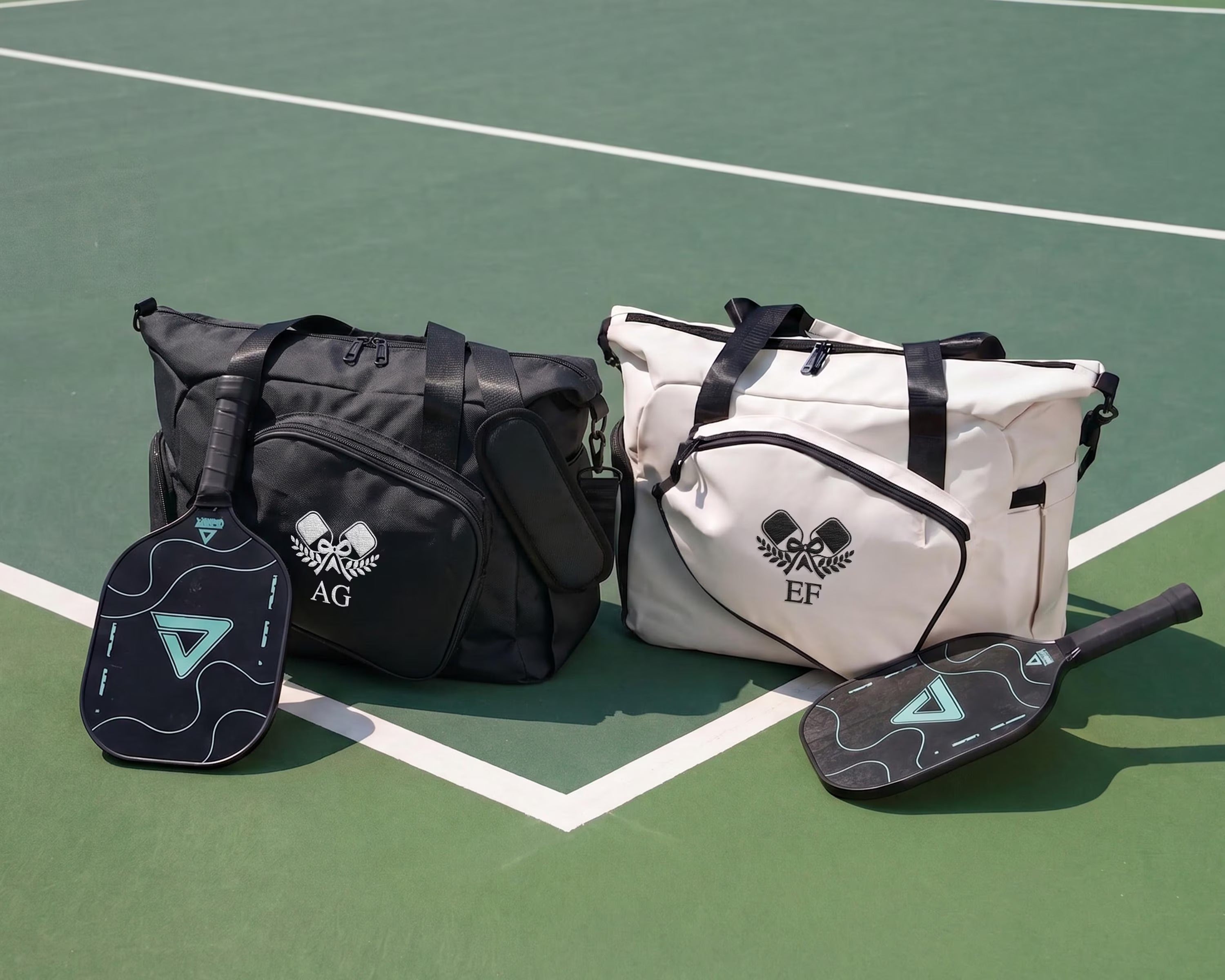 Personalized Pickleball Bag- Unique Pickleball Gift for Players and Tournaments