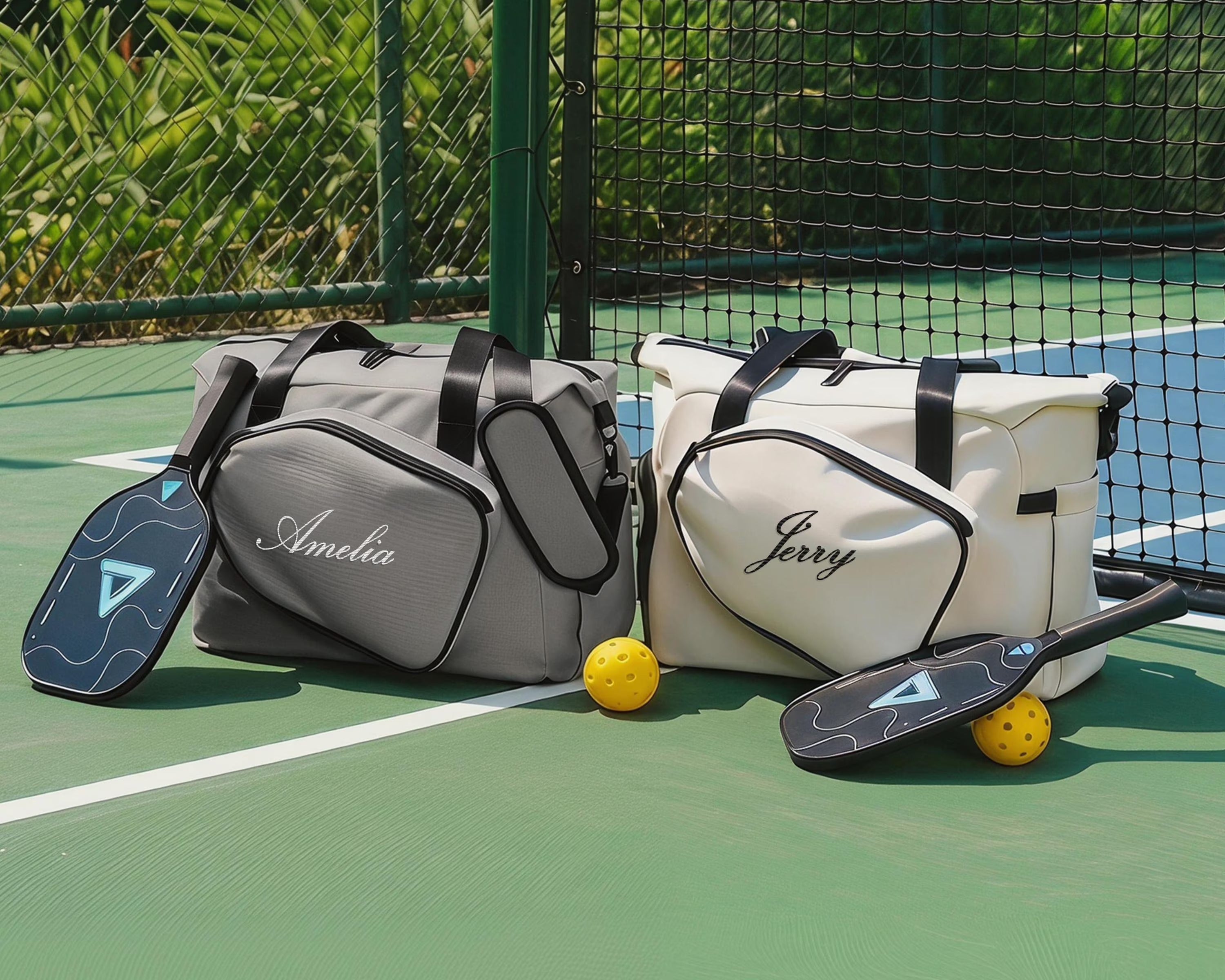 Personalized Pickleball Bag- Unique Pickleball Gift for Players and Tournaments