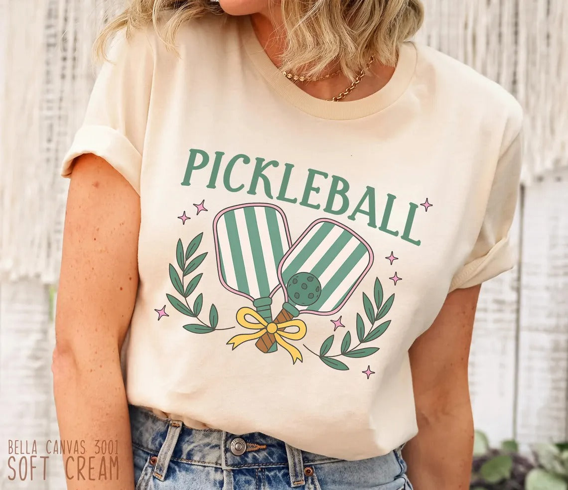 Comfort Colors Pickle Ball Paddleball T-shirt