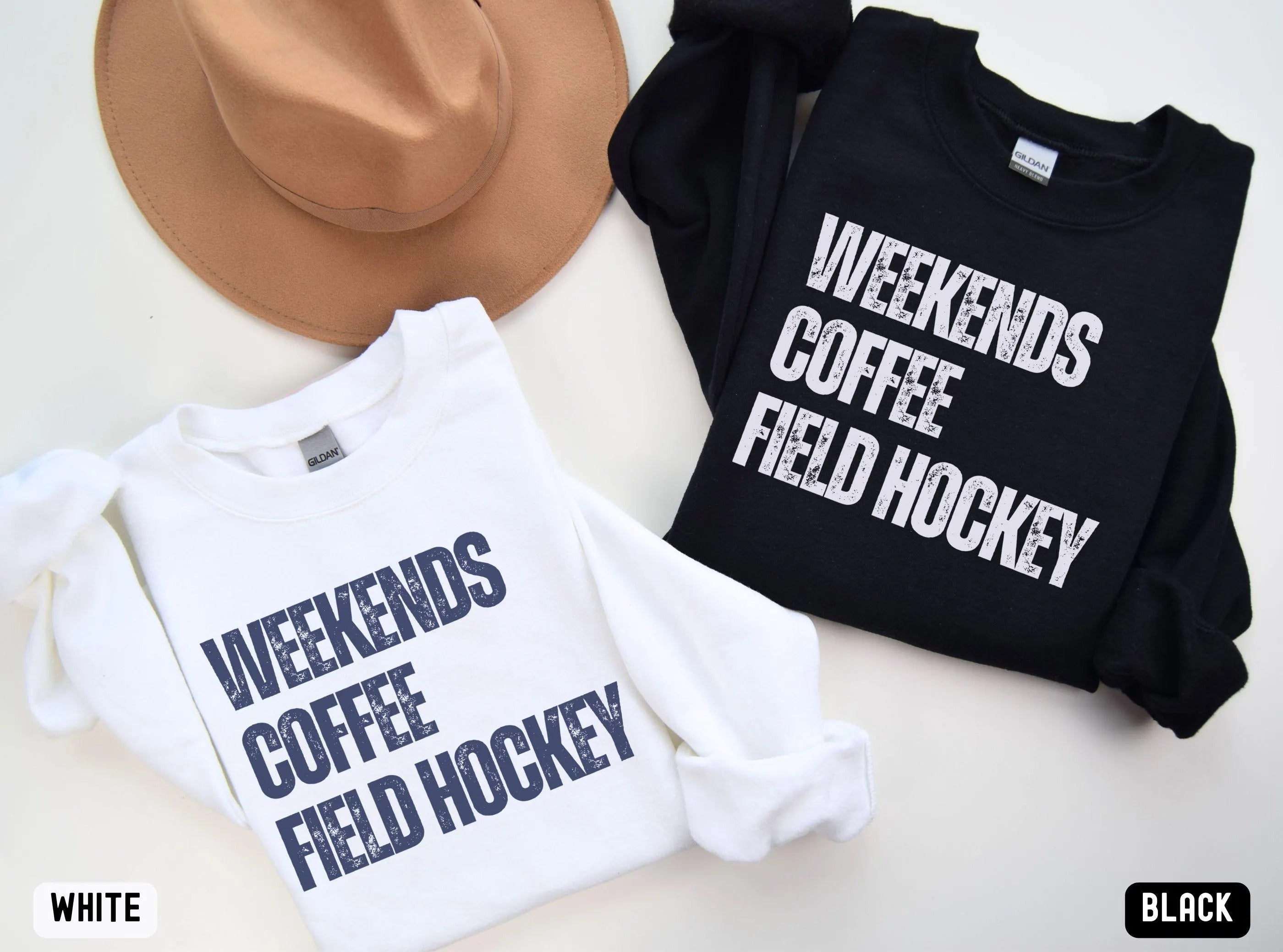 Weekends Coffee Field Hockey Sweatshirt