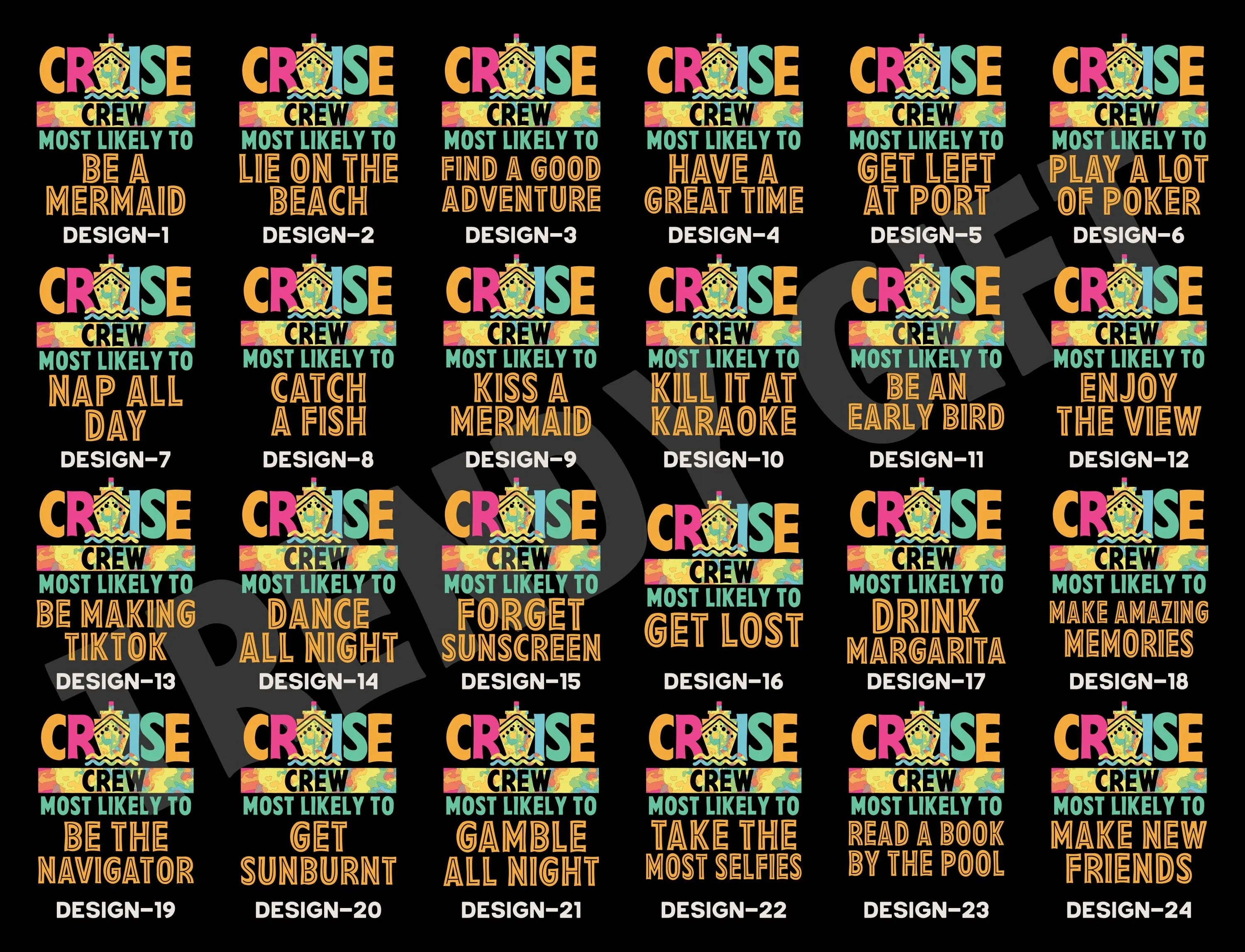 Funny 144 Quotes Cruise Crew Shirt,Most Likely To Cruise Tee，Our First Cruise,Cruise Party