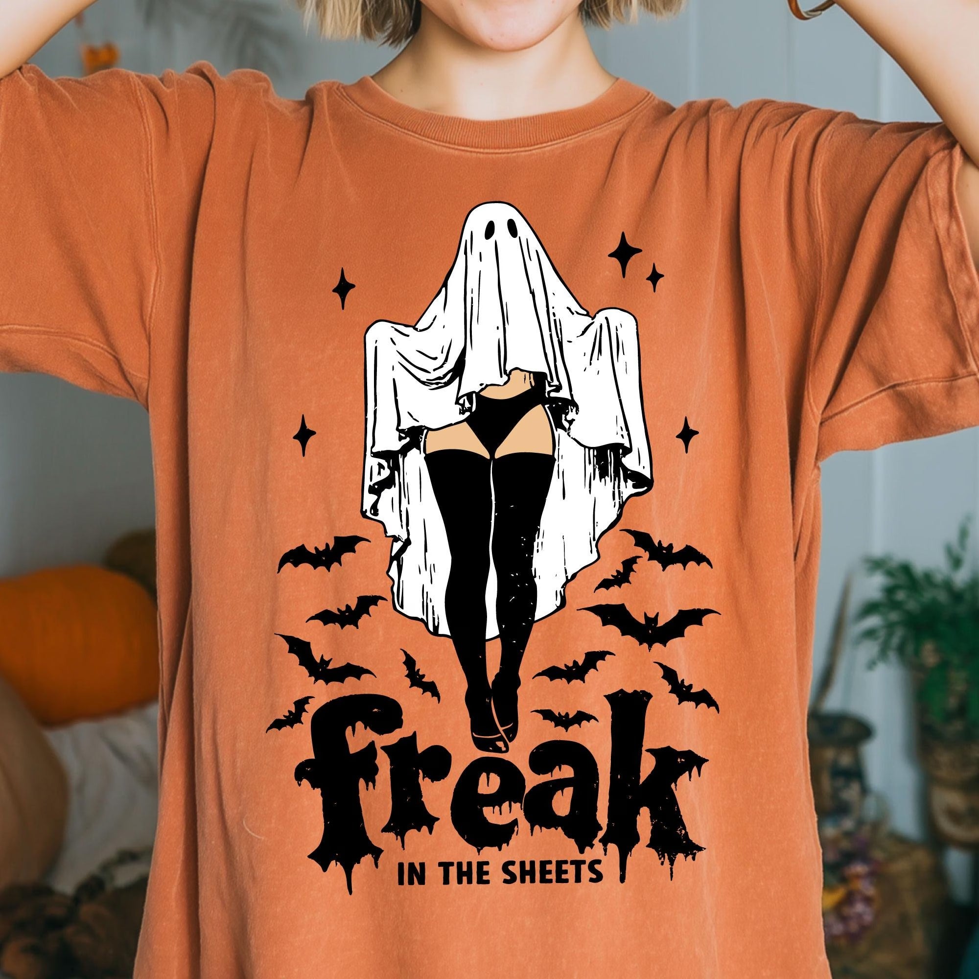 Funny Halloween sheet ghost  Unisex T-Shirt