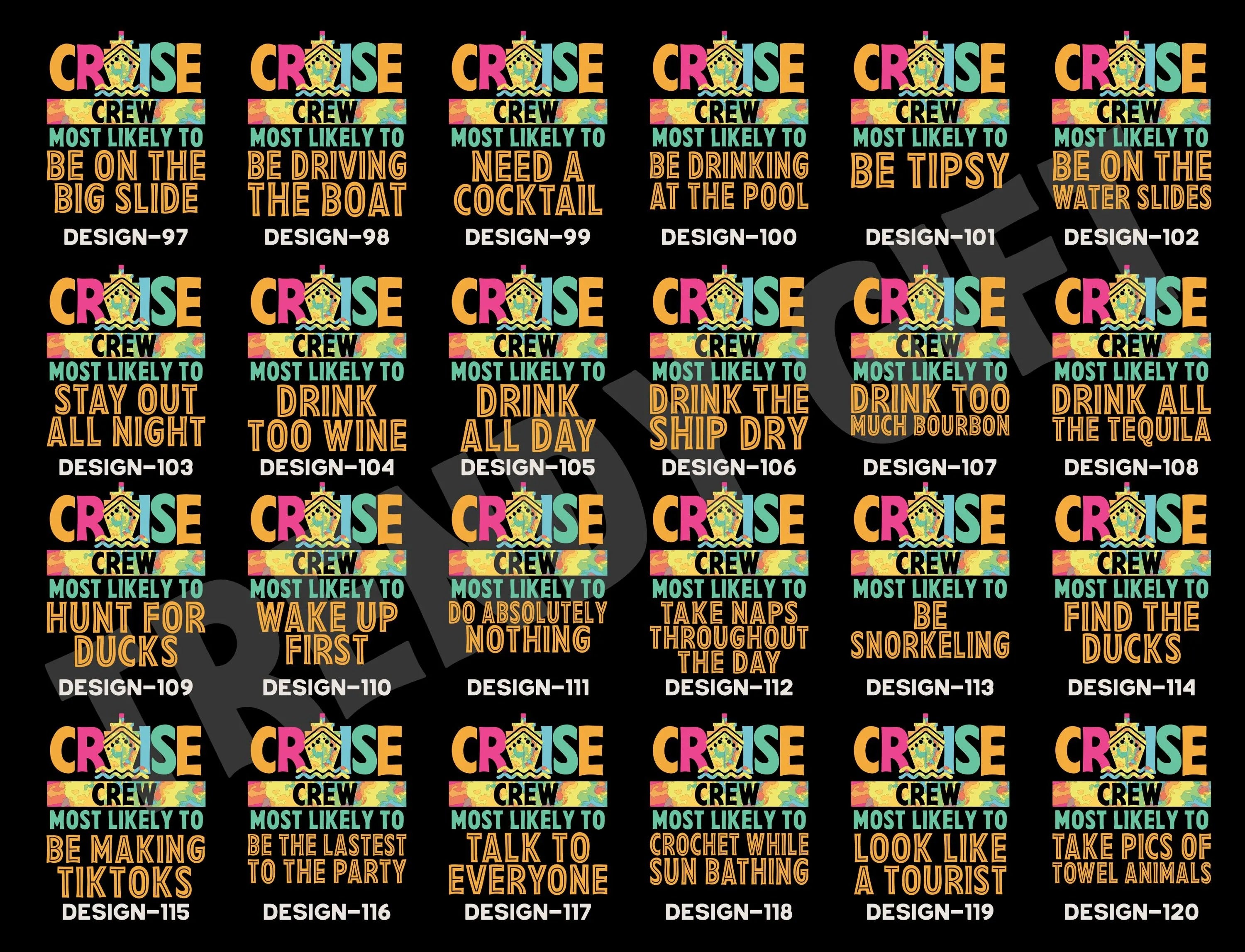 Funny 144 Quotes Cruise Crew Shirt,Most Likely To Cruise Tee，Our First Cruise,Cruise Party