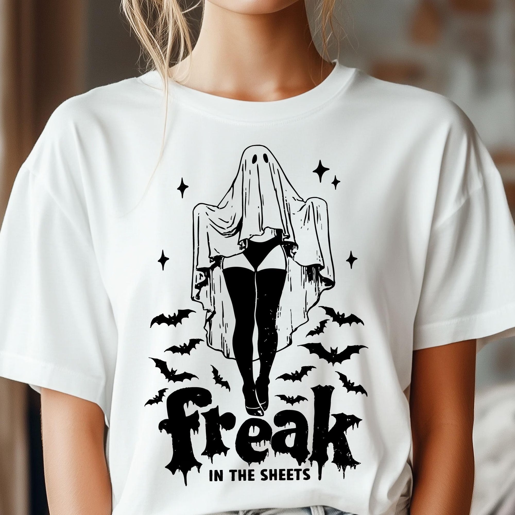 Funny Halloween sheet ghost  Unisex T-Shirt