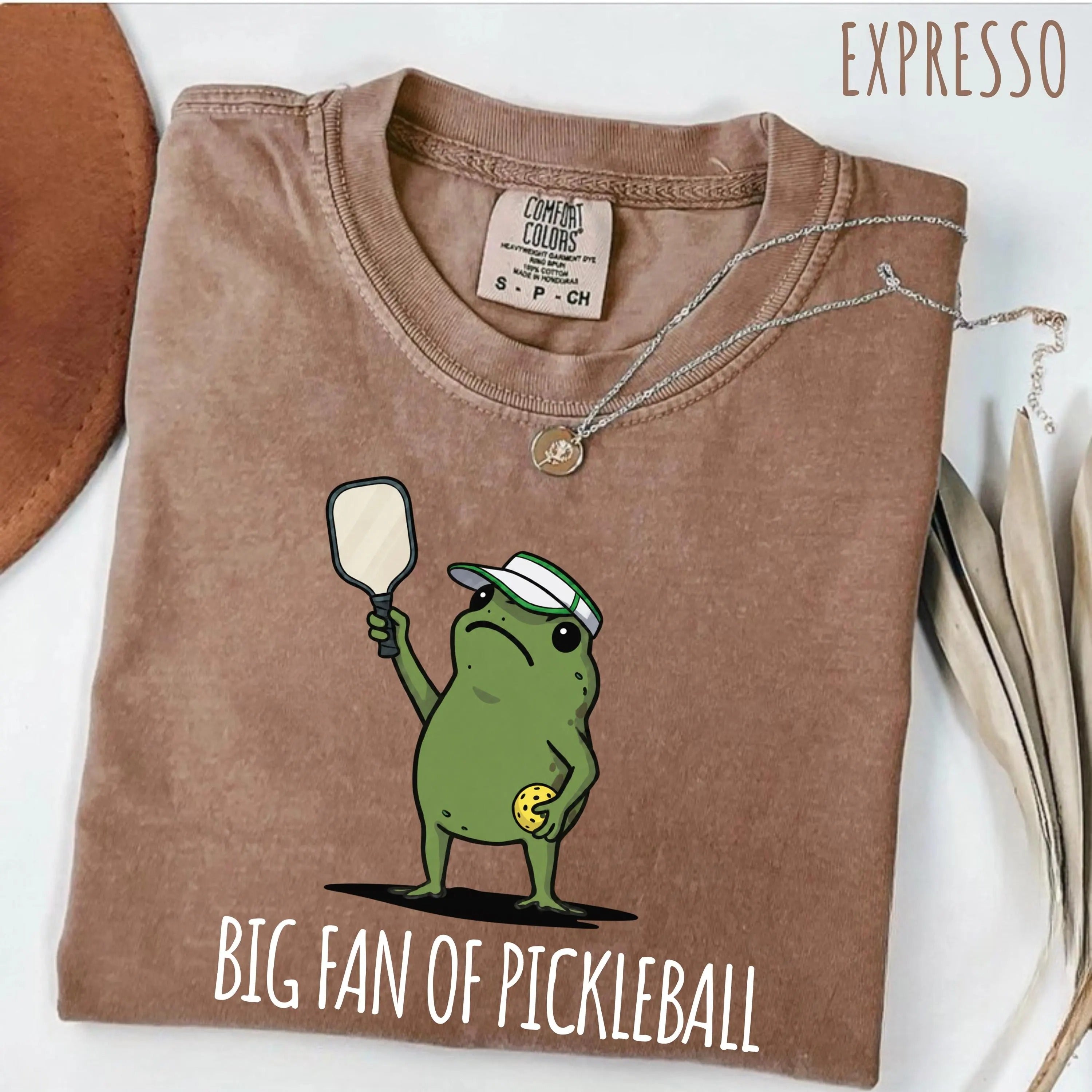 Comfort Colors Big Fan of Pickleball Player T-Shirt