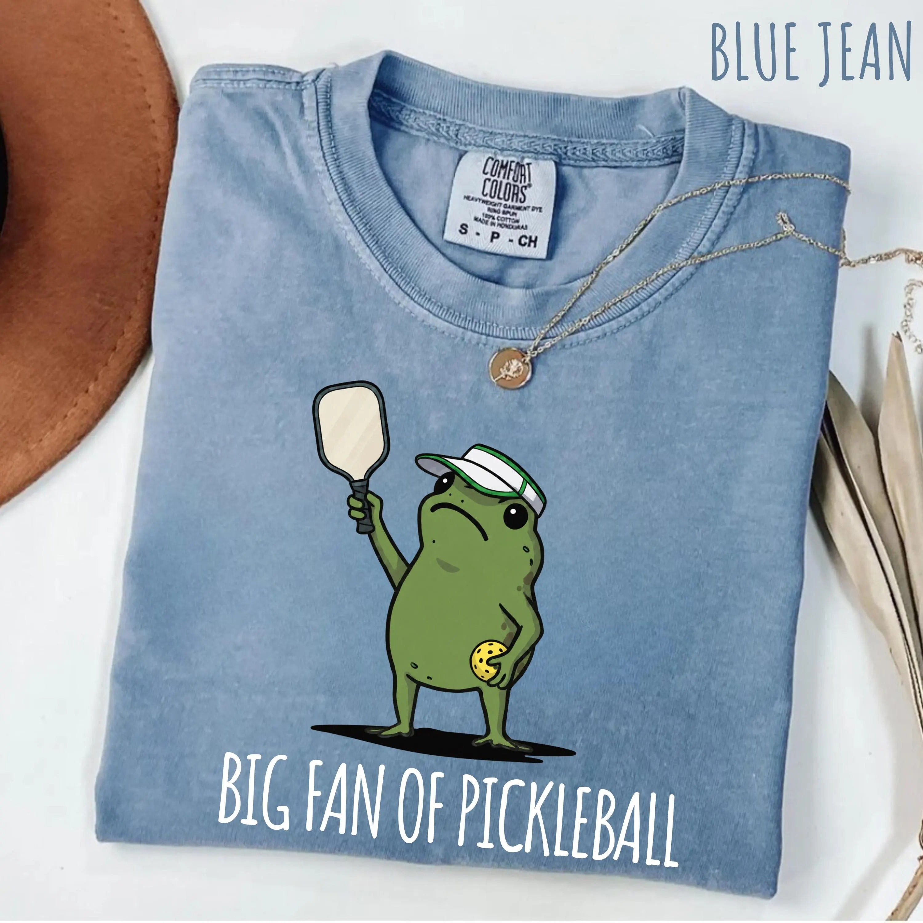 Comfort Colors Big Fan of Pickleball Player T-Shirt