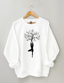 Yoga Tree  Sweatshirt