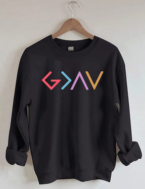 God Is Greater Than The Highs And Lows Sweatshirt