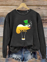Funny Drink Beer St Patricks Day  Casual  Sweatshirt