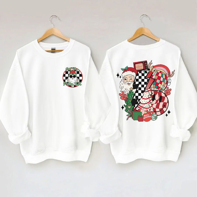 On The Petty List Retro Christmas Sweatshirt