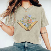 Wildflowers Book T-shirt