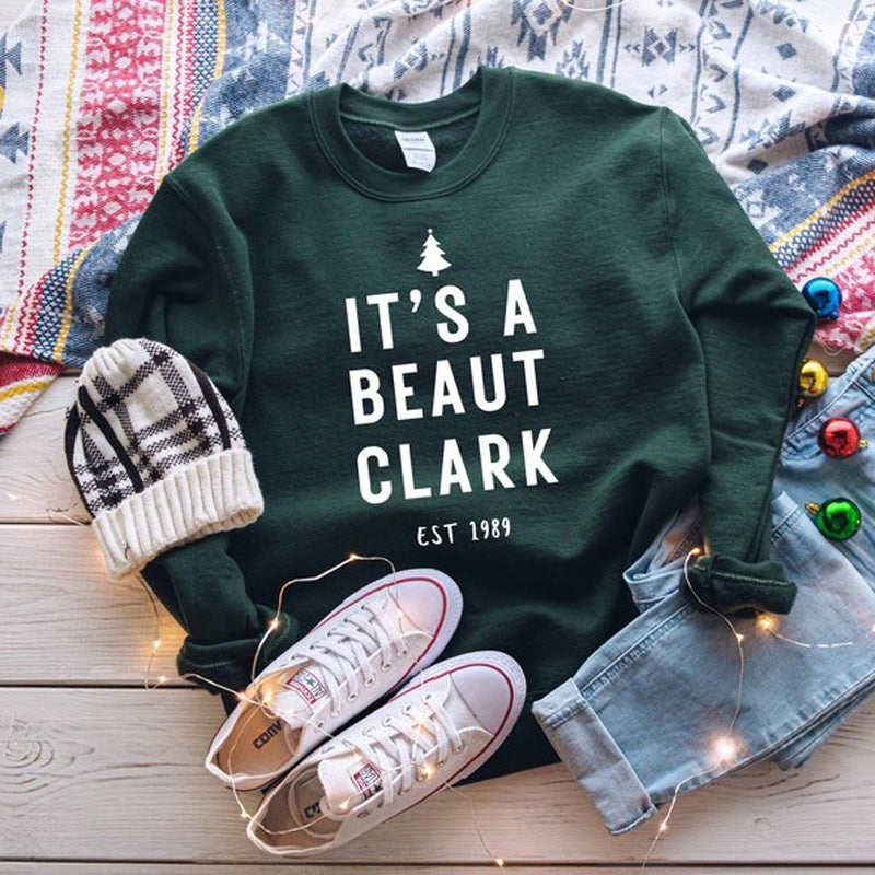 It's a Beaut Clark Christmas Sweatshirt