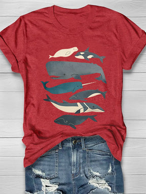 Whales Ahoy T-shirt