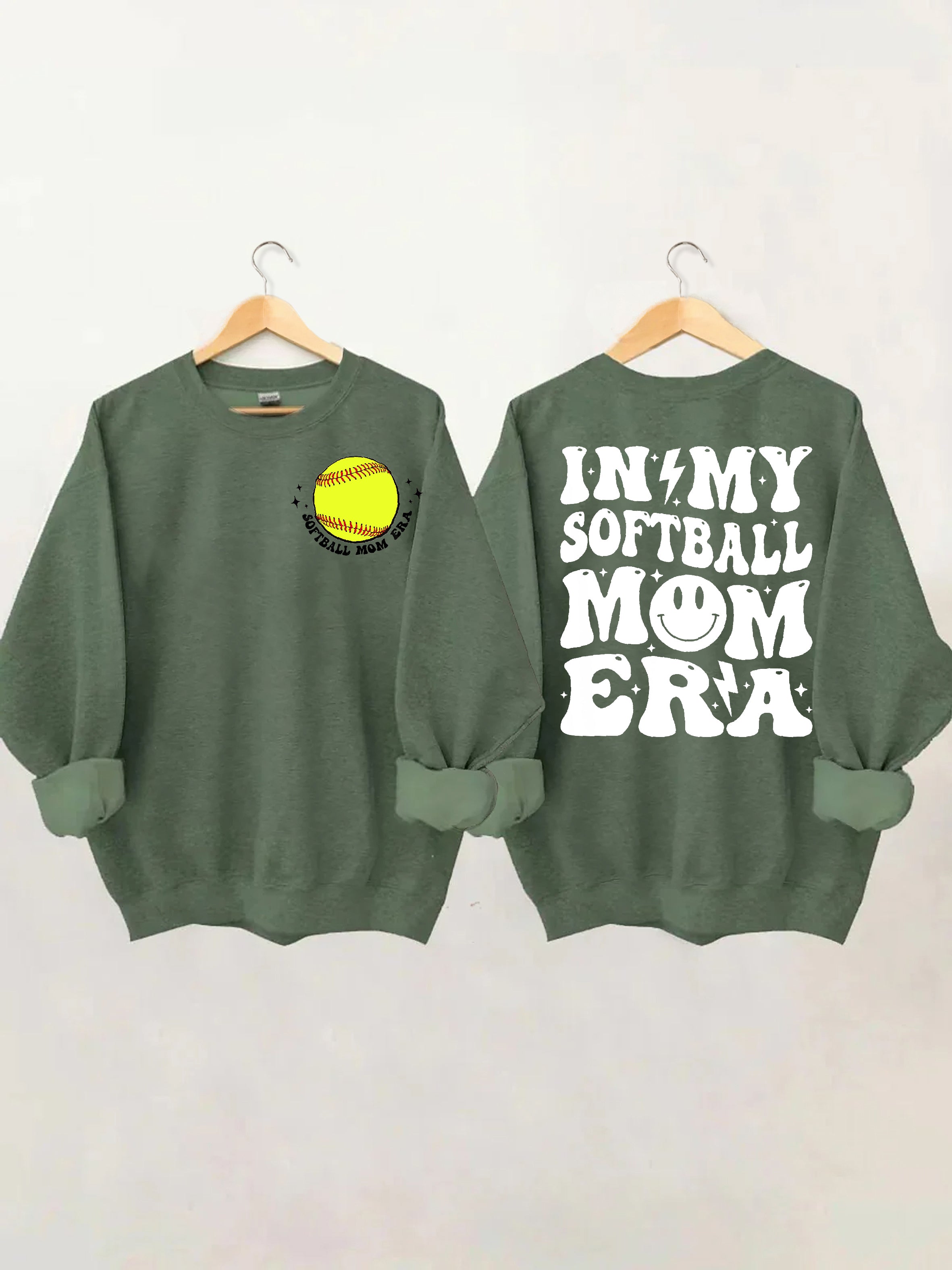 In My Softball Mom Era Sweatshirt