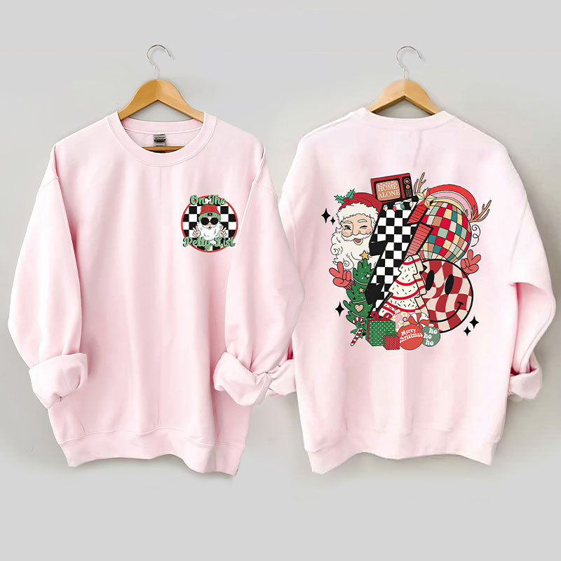 On The Petty List Retro Christmas Sweatshirt