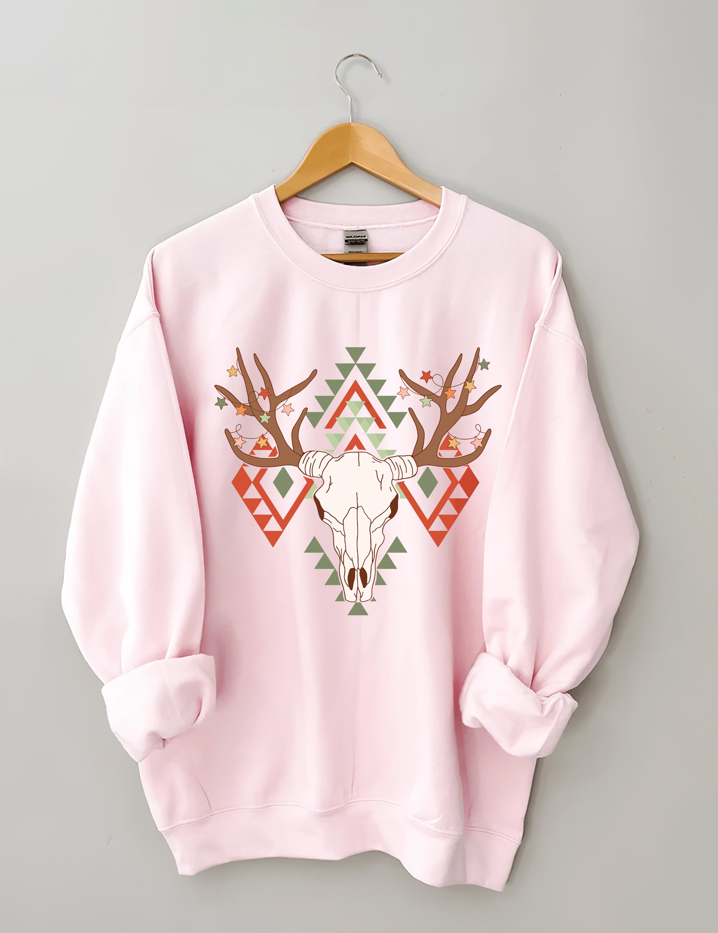 Deer Western Christmas Sweatshirt