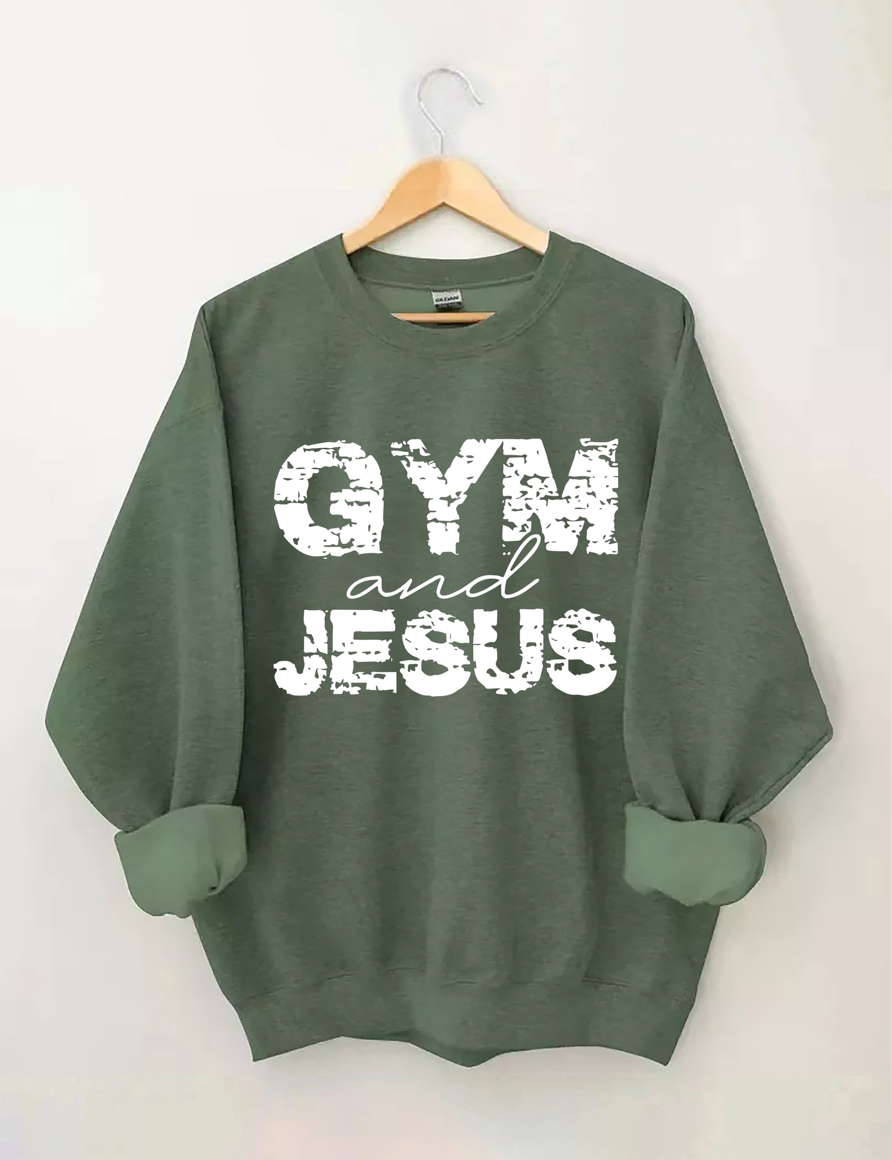 Gym And Jesus Sweatshirts