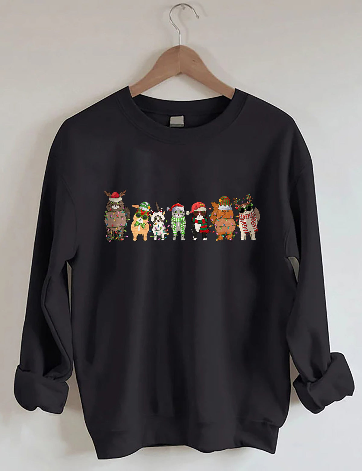Cat Christmas Sweatshirt