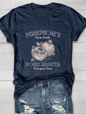 Persephone's Pomegranate Art T-shirt