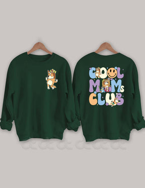 Bluey Cool Mom Club Sweatshirt
