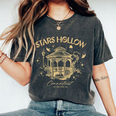 Retro Stars Hollow Cozy Fall T-shirt