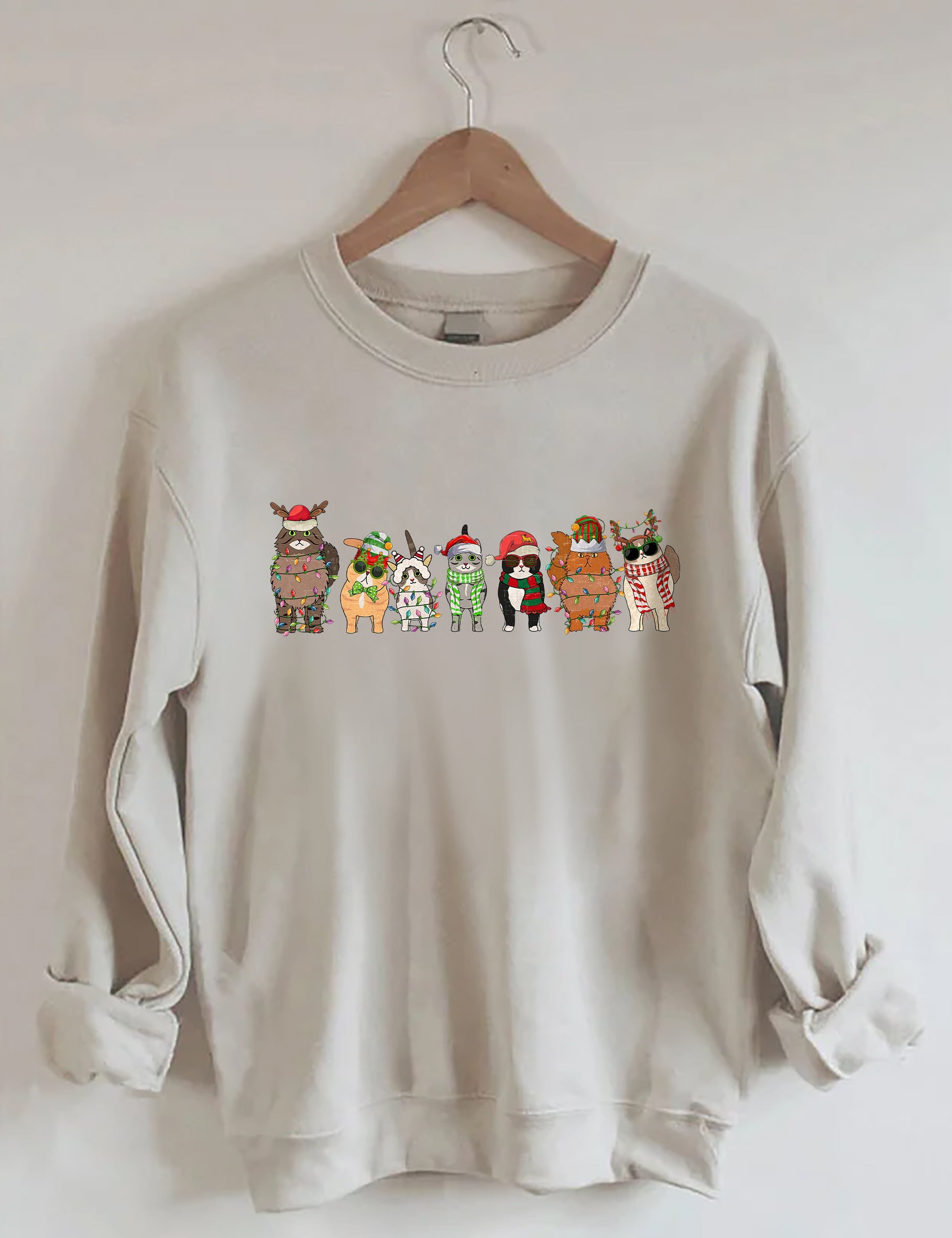 Cat Christmas Sweatshirt