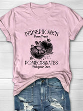 Persephone's Pomegranate Art T-shirt