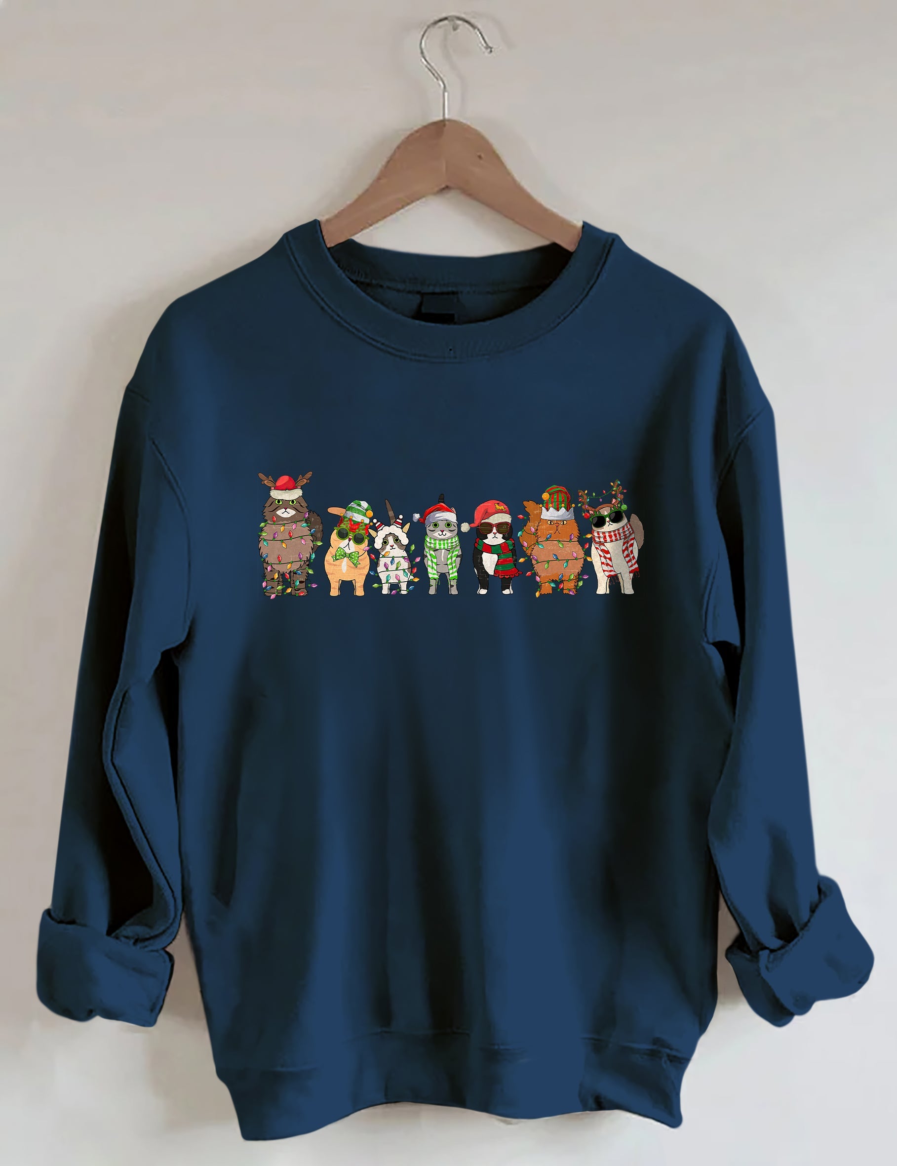 Cat Christmas Sweatshirt