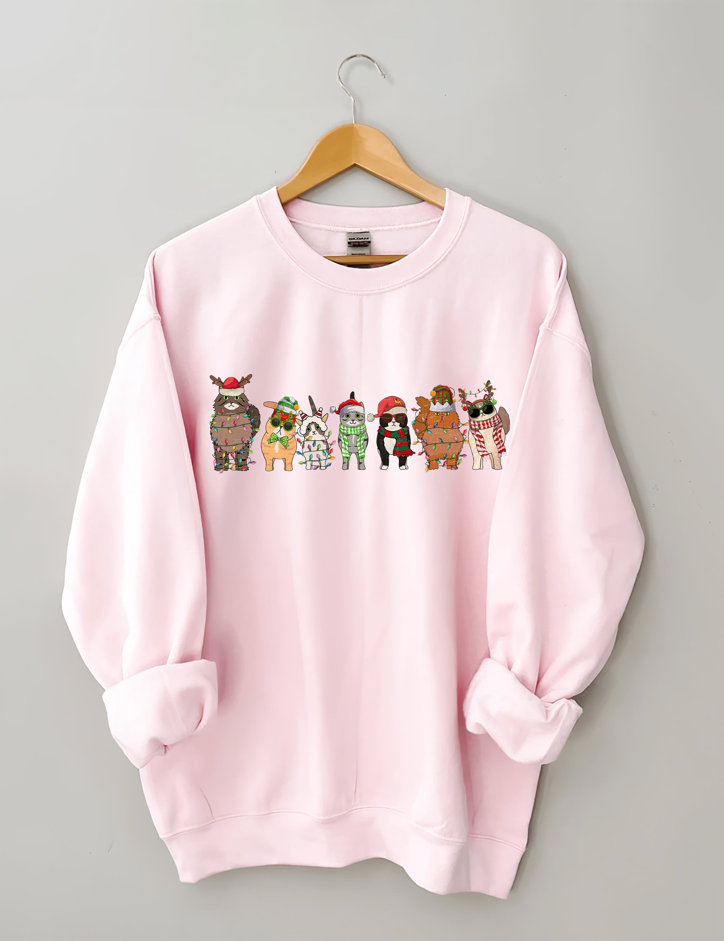 Cat Christmas Sweatshirt