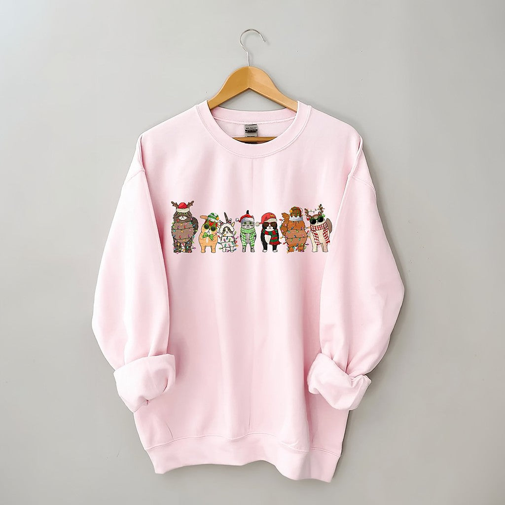 Cat Christmas Sweatshirt