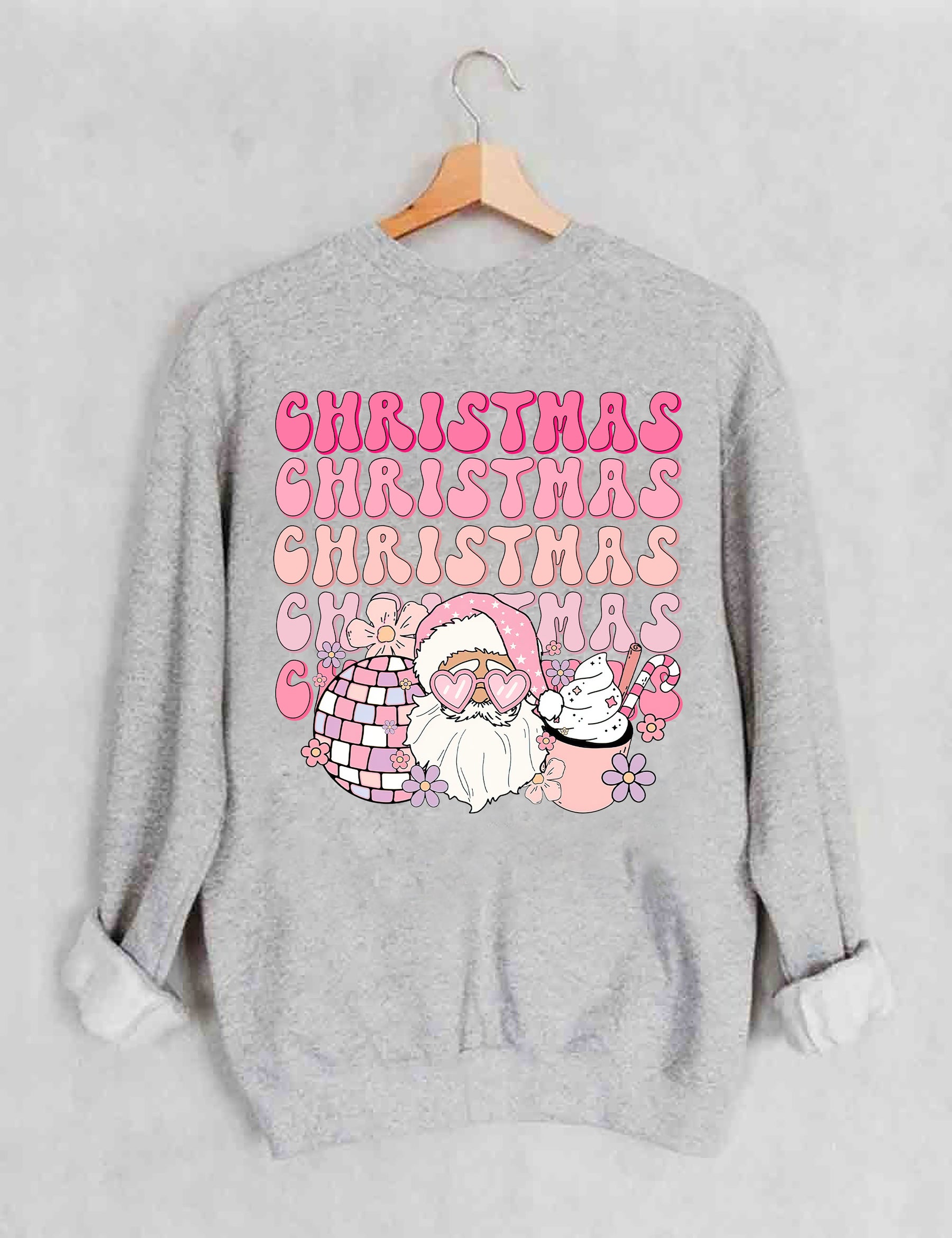 Disco Santa Claus Sweatshirt