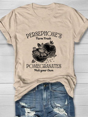 Persephone's Pomegranate Art T-shirt