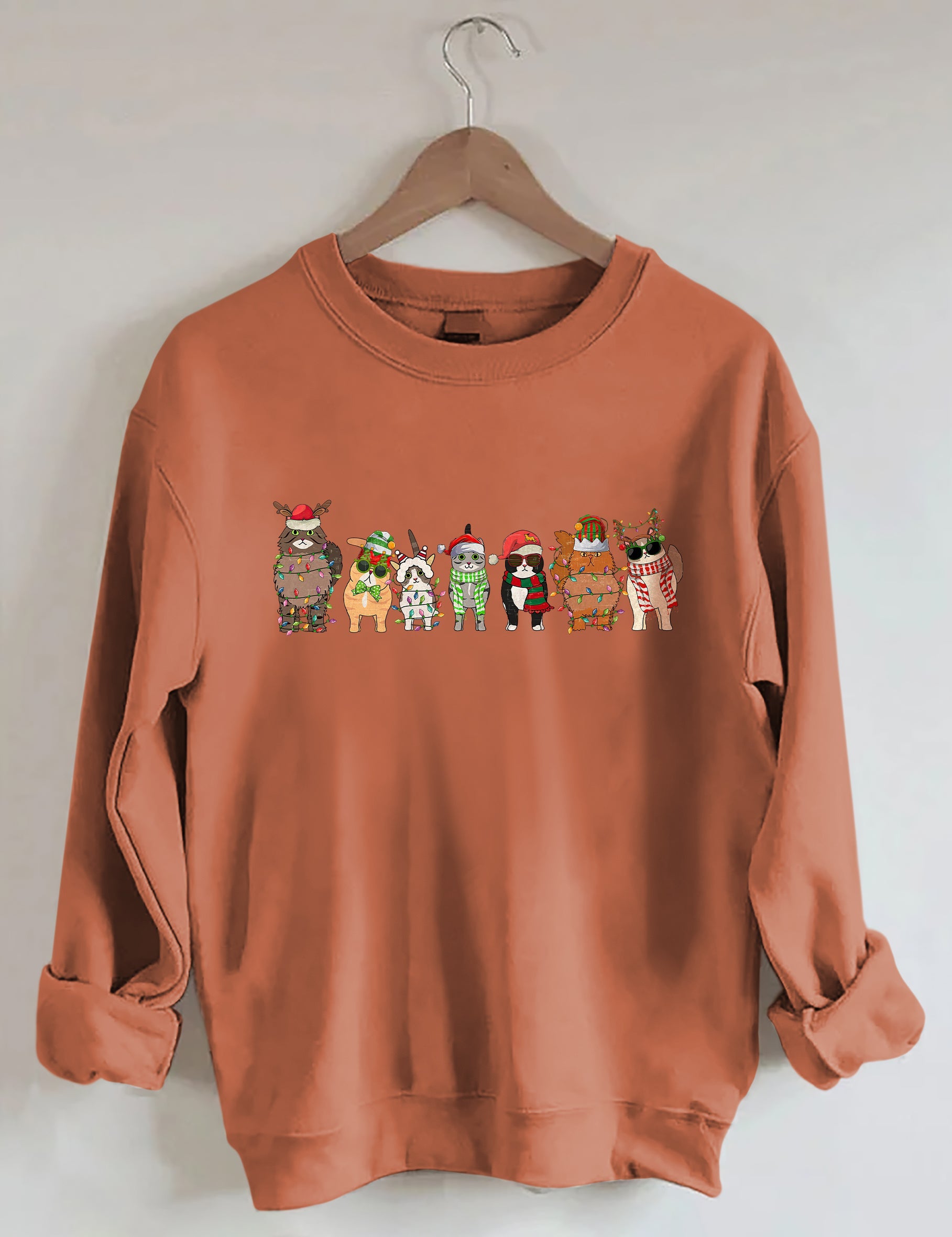 Cat Christmas Sweatshirt