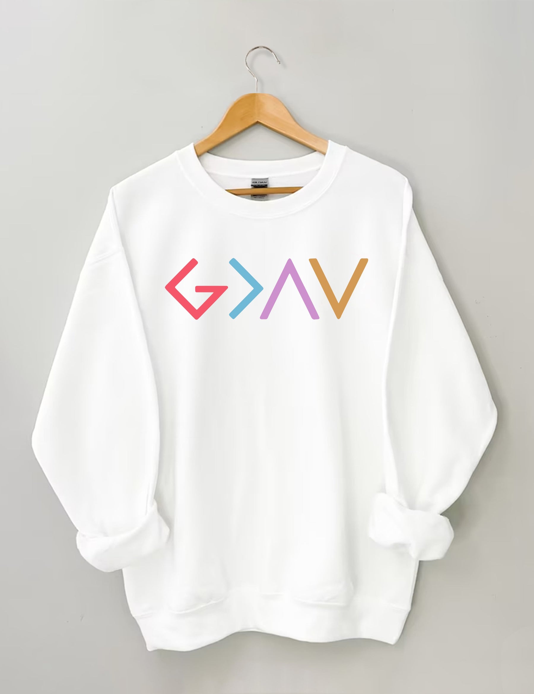 God Is Greater Than The Highs And Lows Sweatshirt