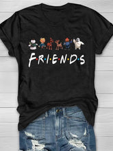 Friends Printed Women's Crew Neck T-shirt