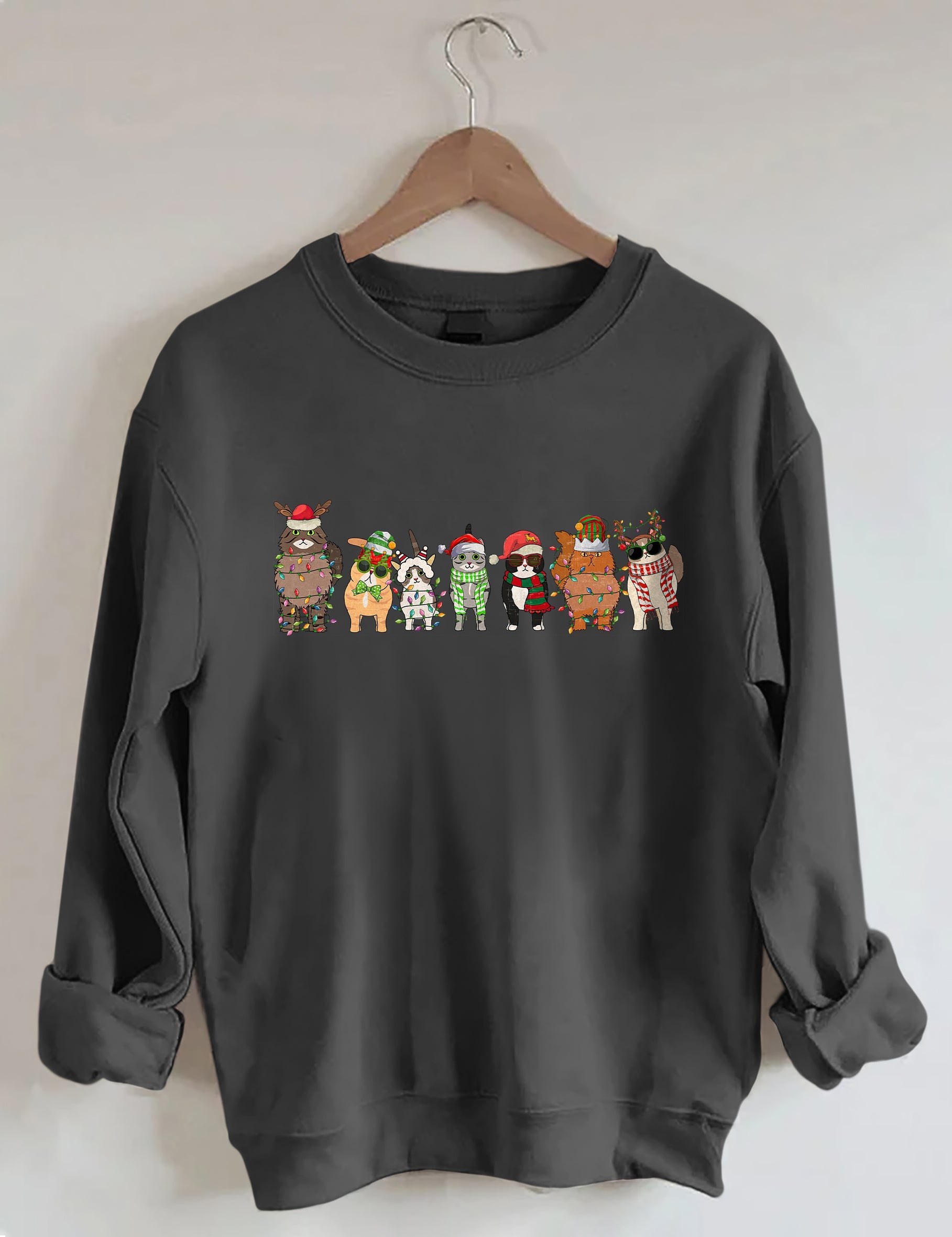 Cat Christmas Sweatshirt