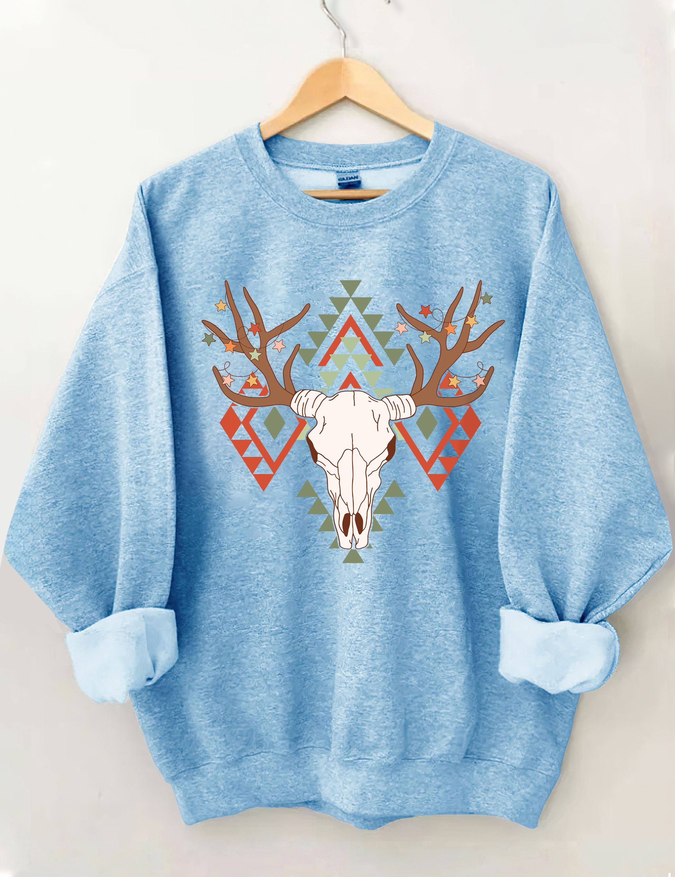 Deer Western Christmas Sweatshirt